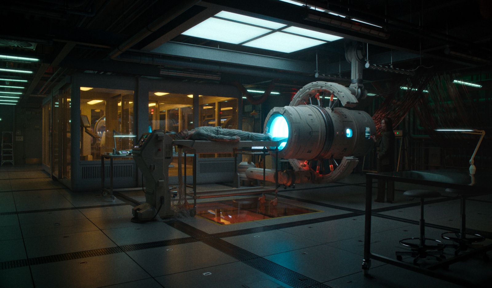 The human printer (Photo: Courtesy of Warner Bros)