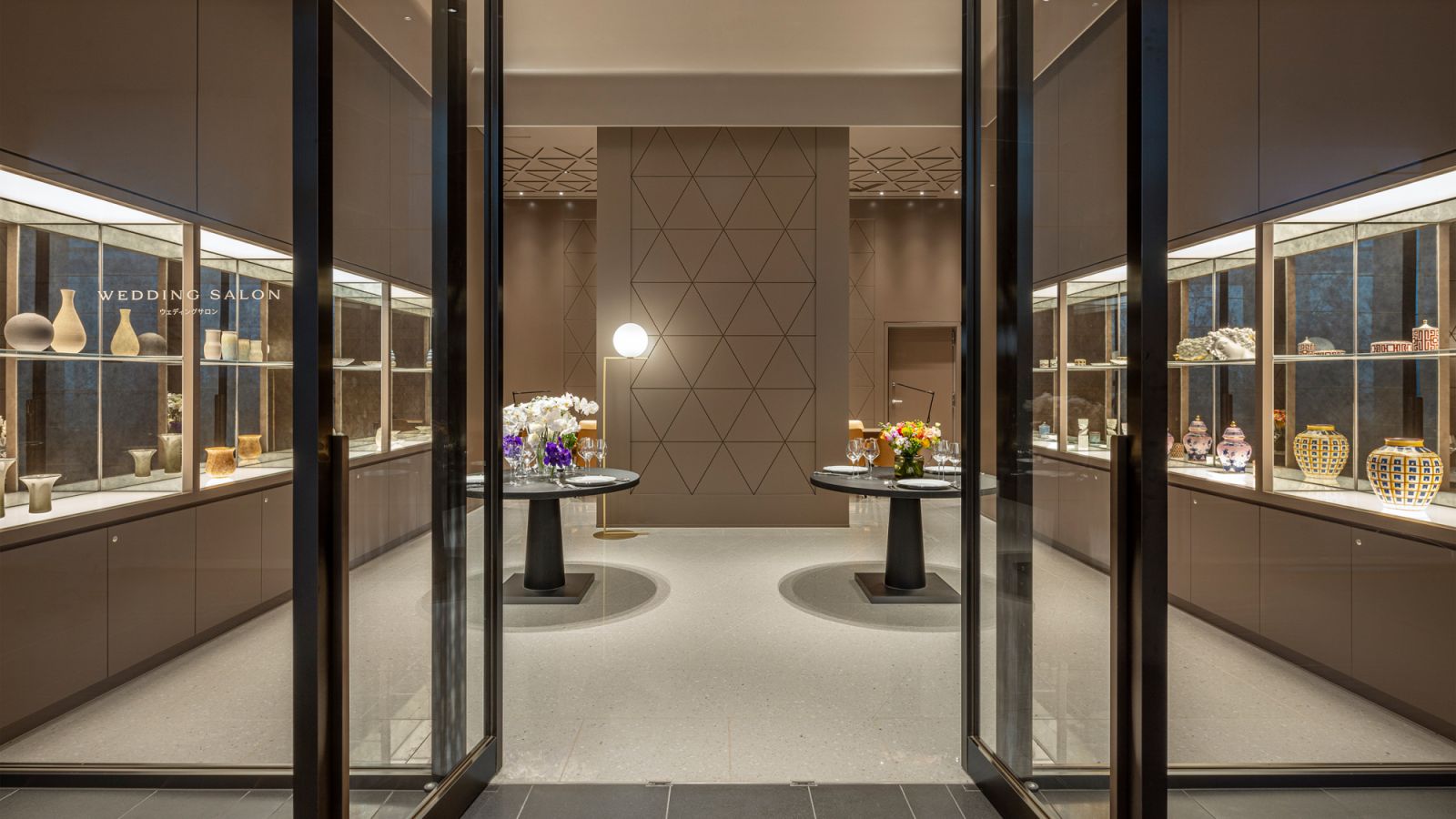 The Bvlgari wedding salon