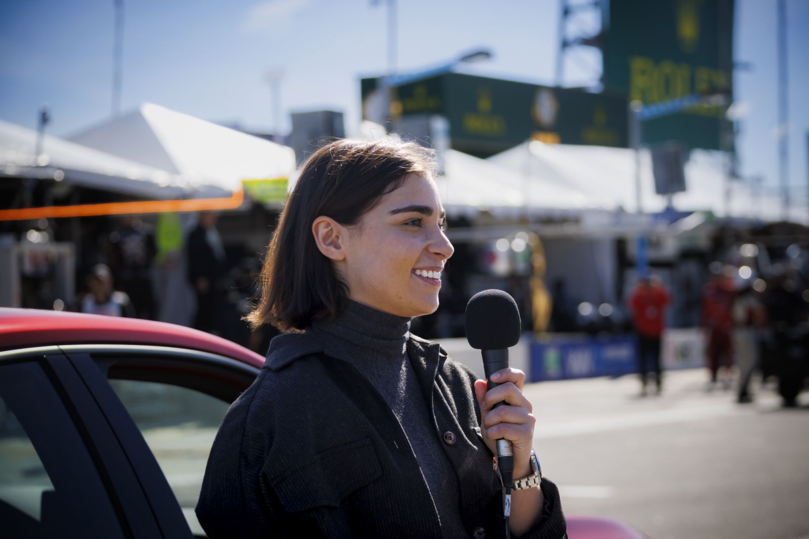Rolex Testimonee and 2025 Rolex 24 At Daytona Grand Marshall Jamie Chadwick