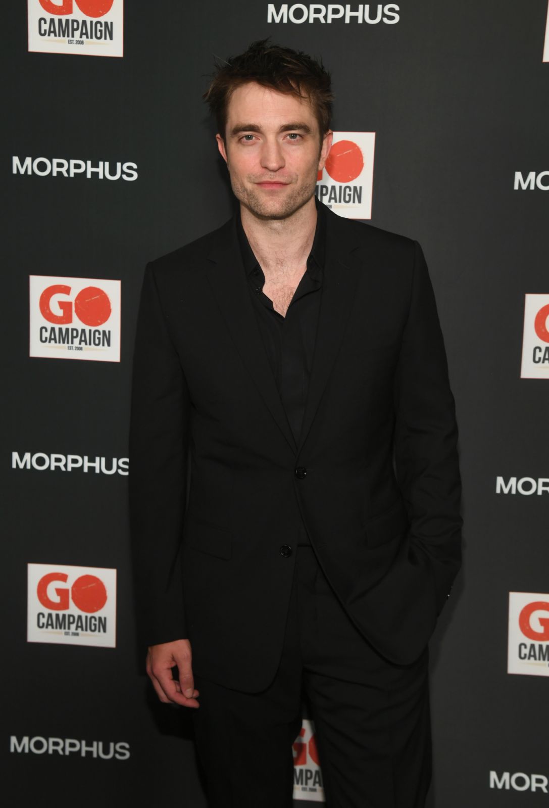LOS ANGELES, CALIFORNIA - OCTOBER 21: Robert Pattinson attends the GO Campaign's Annual Gala 2023 at Citizen News Hollywood on October 21, 2023 in Los Angeles, California. (Photo by Alberto E. Rodriguez/Getty Images)