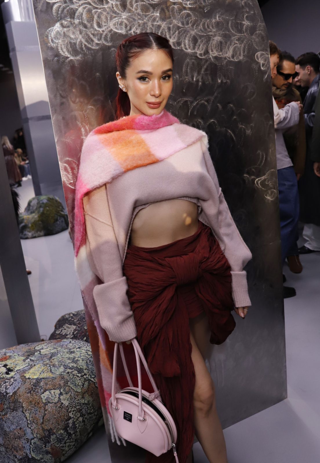 Heart Evangelista at the Acne Studios Fall Ready-to-Wear 2025 fashion show as part of Paris Fashion Week (Photo: Getty Images)