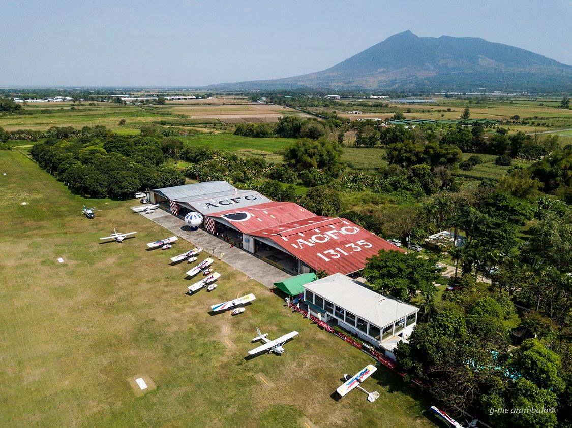 An aerial view of The Angeles City Flying Club (Photo: Courtesy of Angeles City Flying Club)