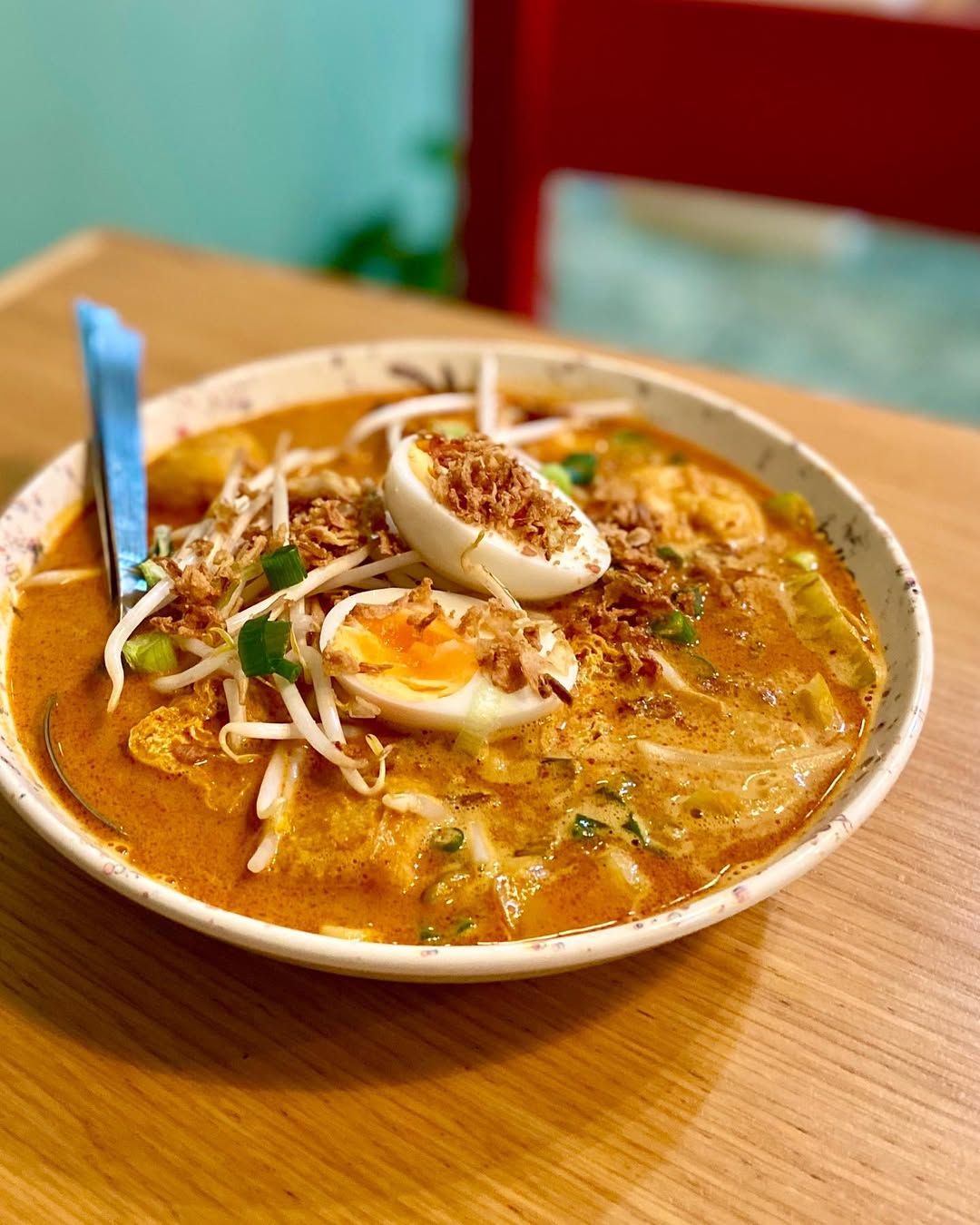 Curry laksa with chicken (Image: @normahs_place)