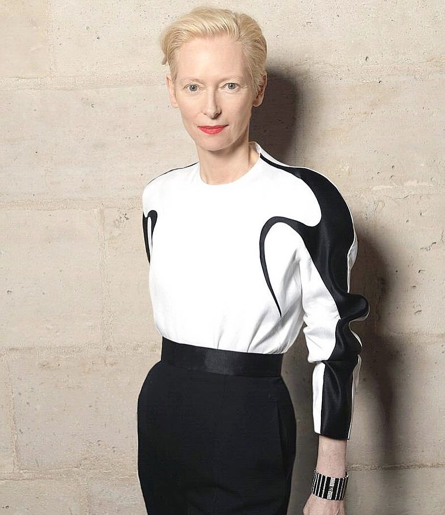 Haider Ackermann tilda swinton