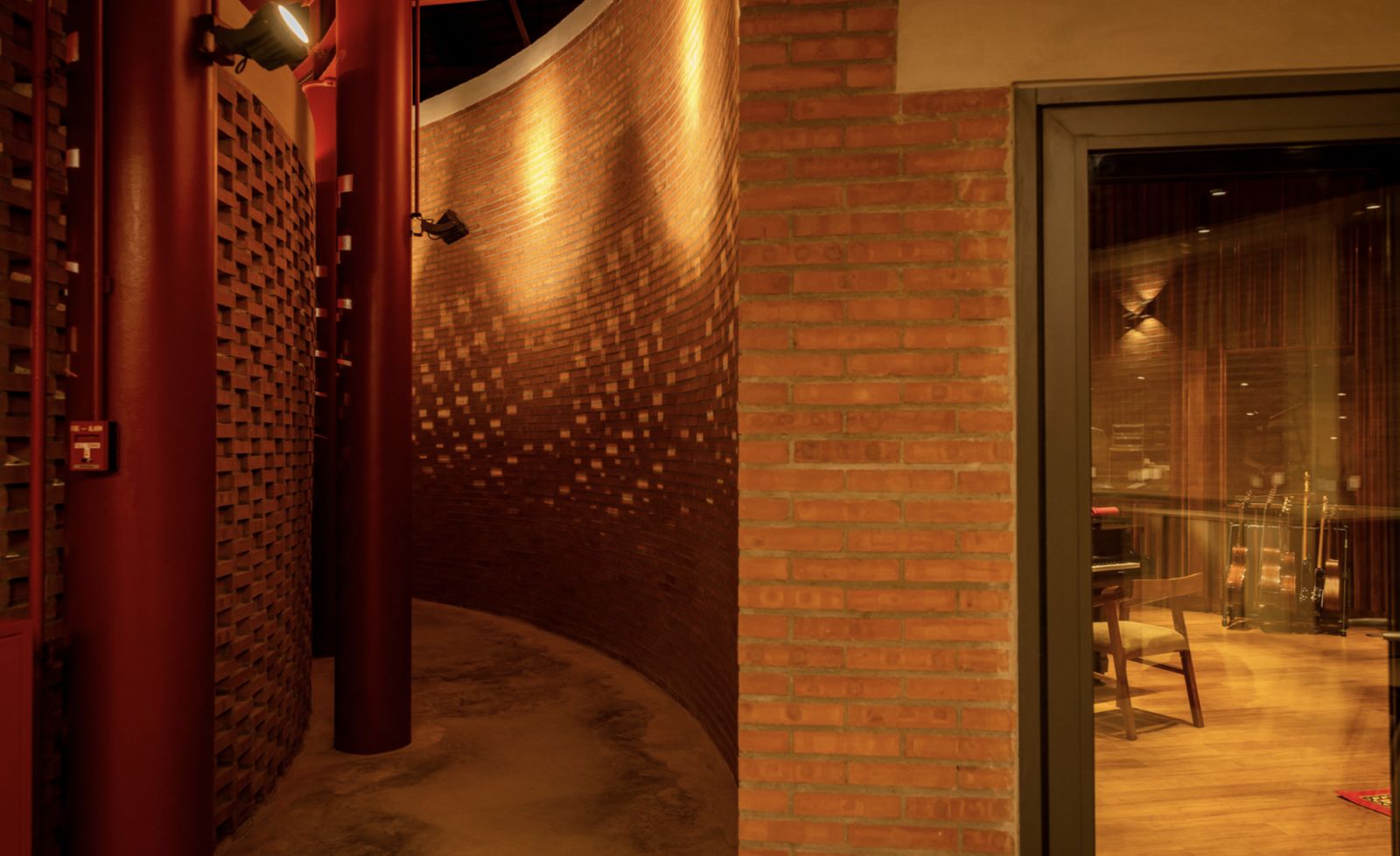The recording studio at The Gong, a cultural community centre in Sameakki Mean Chey District of Cambodia (Photo: The Gong Website)
