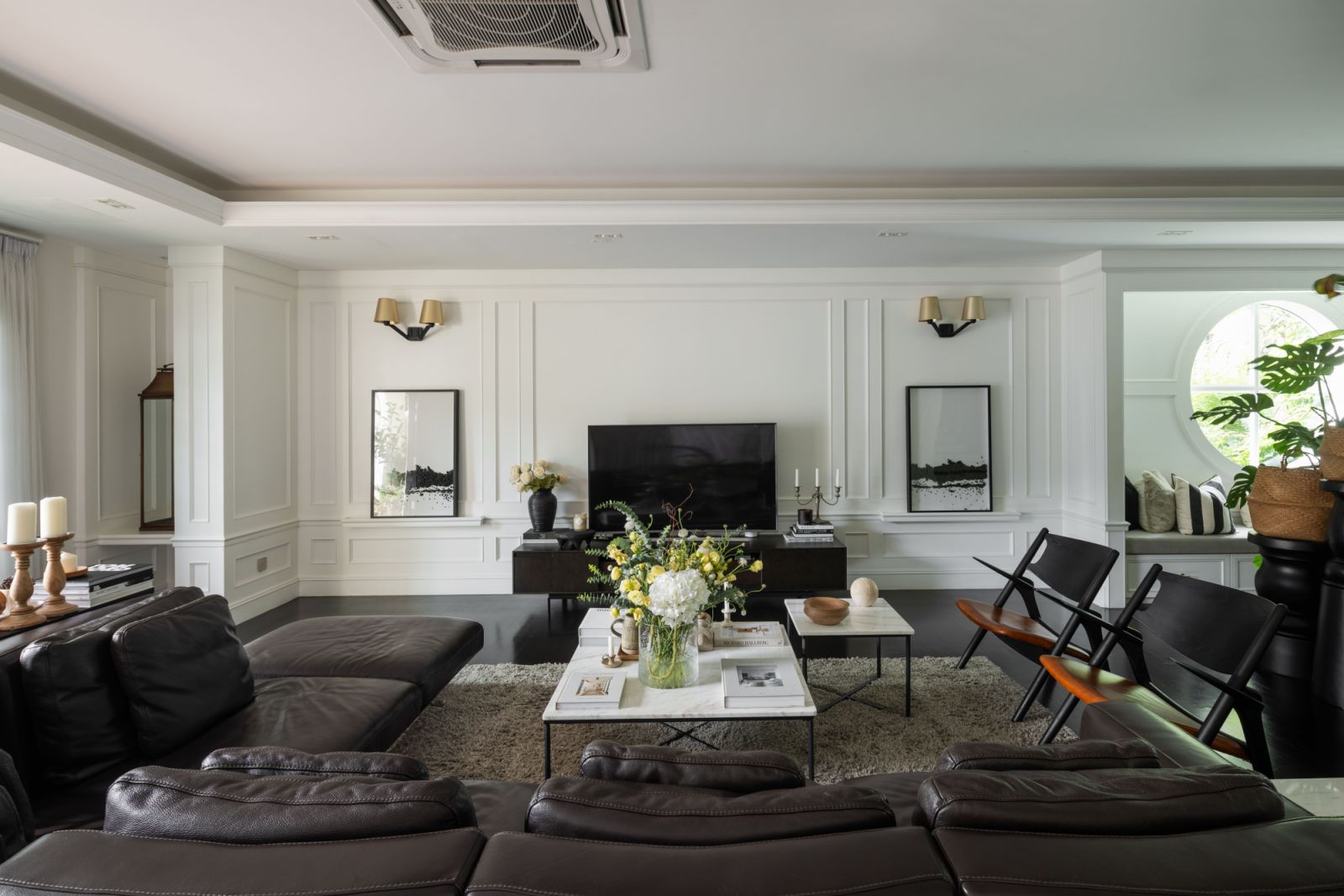 An open and airy living space that redefines modern sophistication