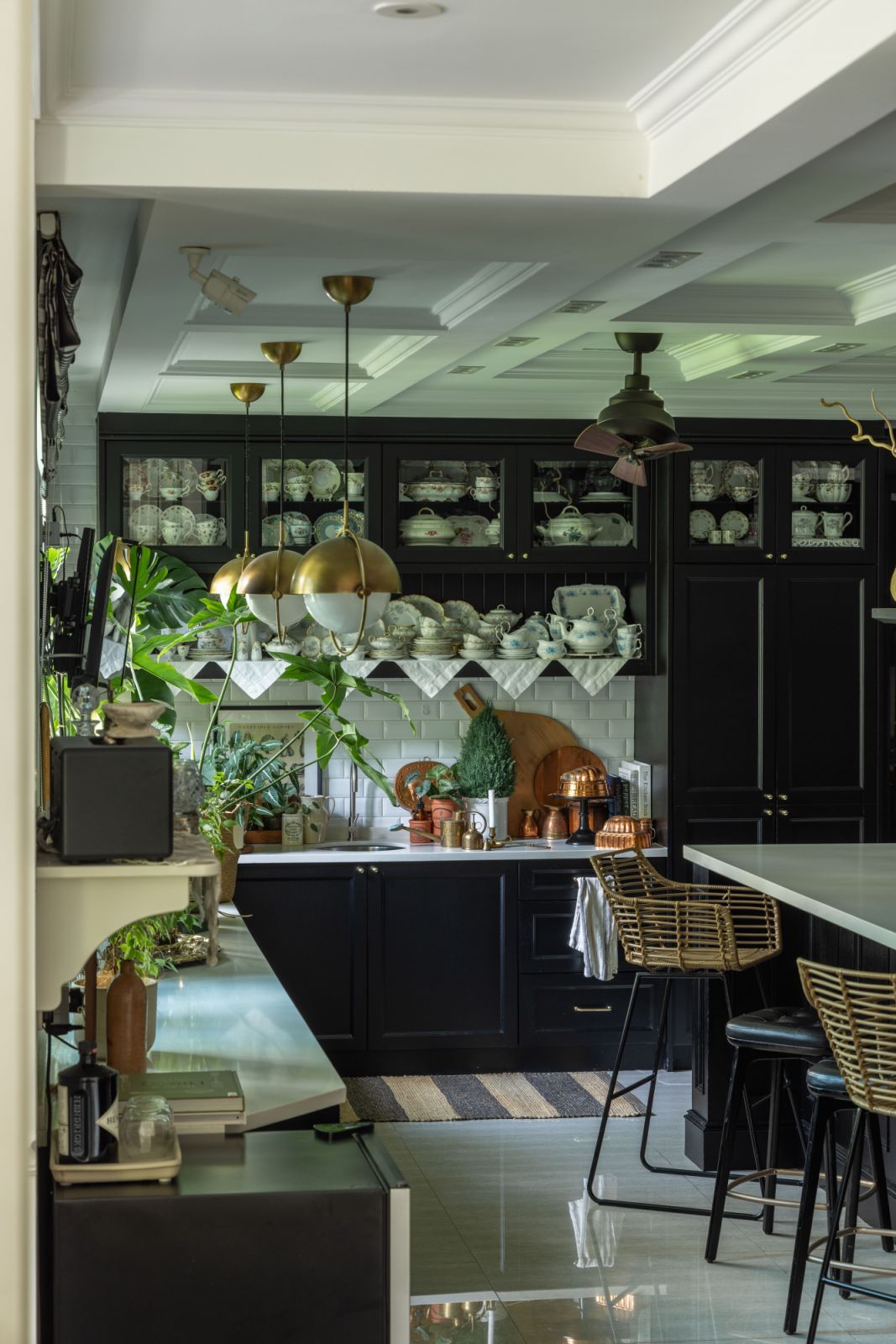 Lai’s passion for baking influenced the spacious, functional design balanced with elegant detailing