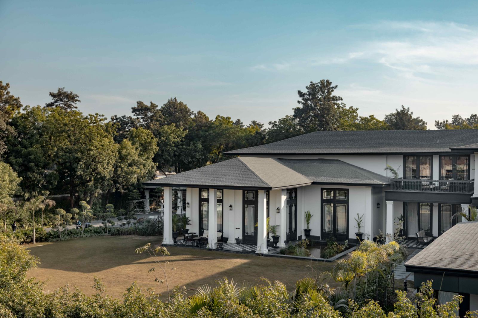 A fusion of colonial architecture with climate-conscious vernacular design