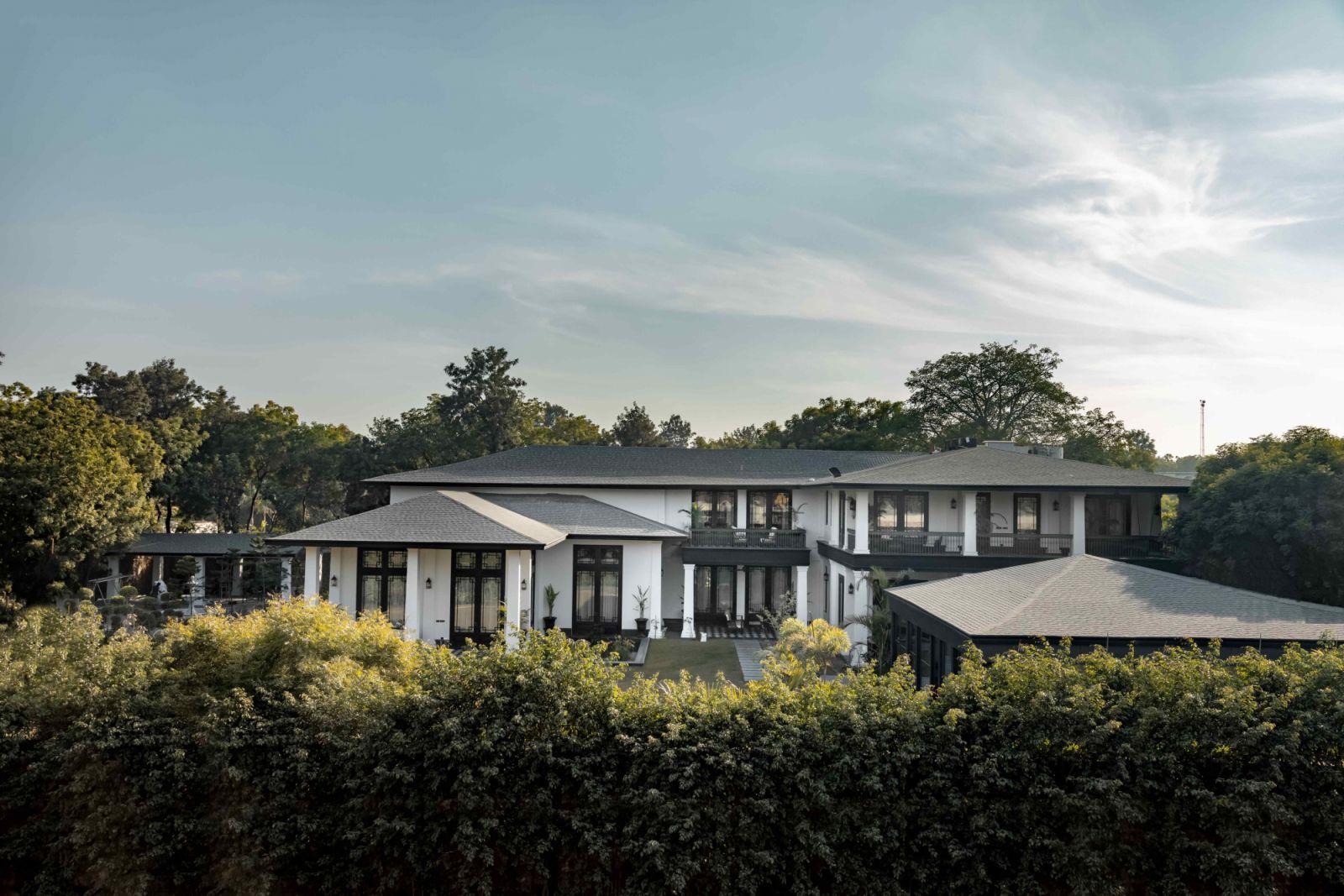 House of Verandahs in Chhatarpur, New Delhi, designed by groupDCA