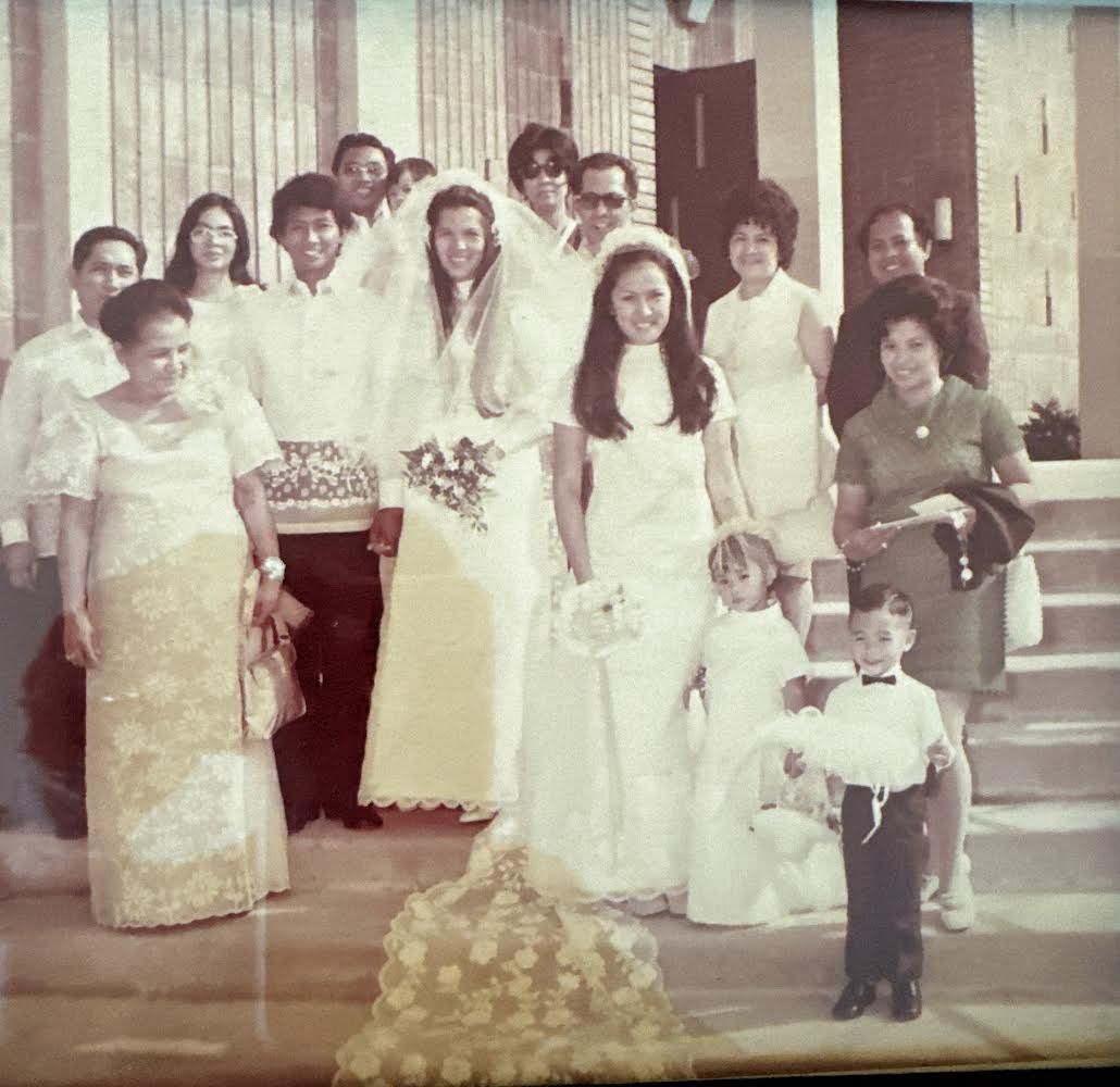 Maria and Dado Banatao on their wedding day (Photo: Maria Banatao)