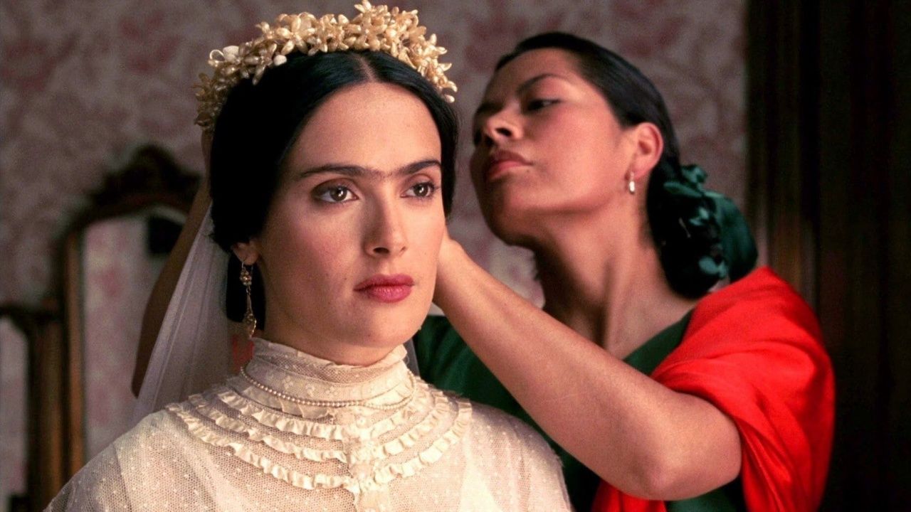 Salma Hayek as Frida in the 2002 film on Frida Kahlo (Photo: IMDB)