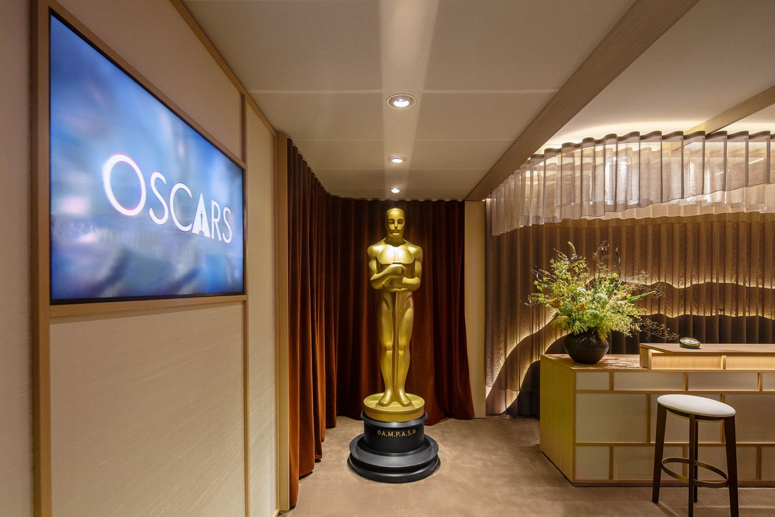 Oscars Greenroom ที่งานประกาศผลรางวัลออสการ์ครั้งที่ 97 ©Rolex/Bart Michiels