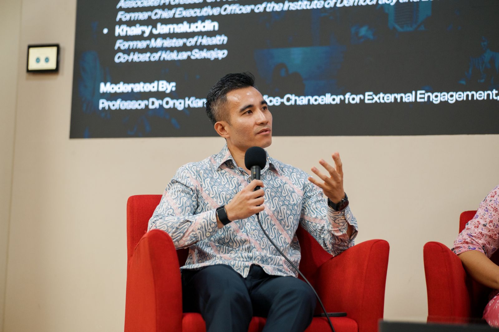 Shahril Hamdan, founder and managing director of Watchtower Advisory. He is also the co-host of Keluar Sekejap