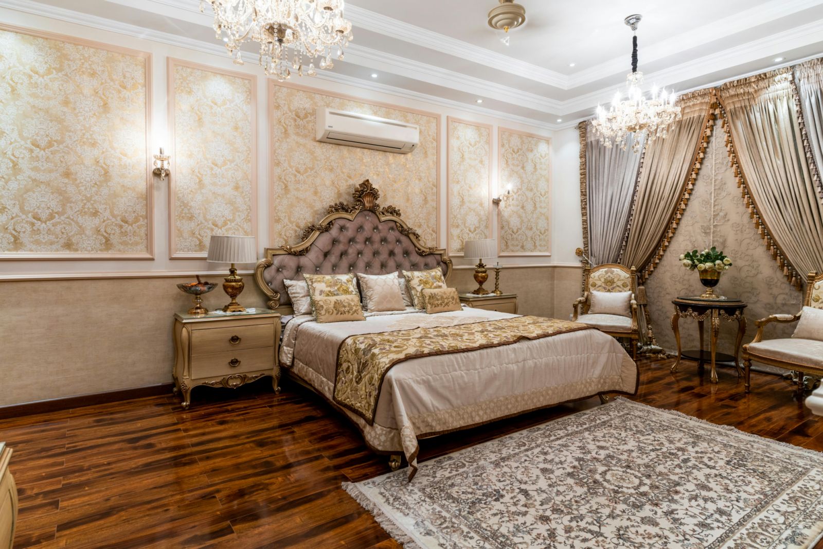 Traditional hotel room