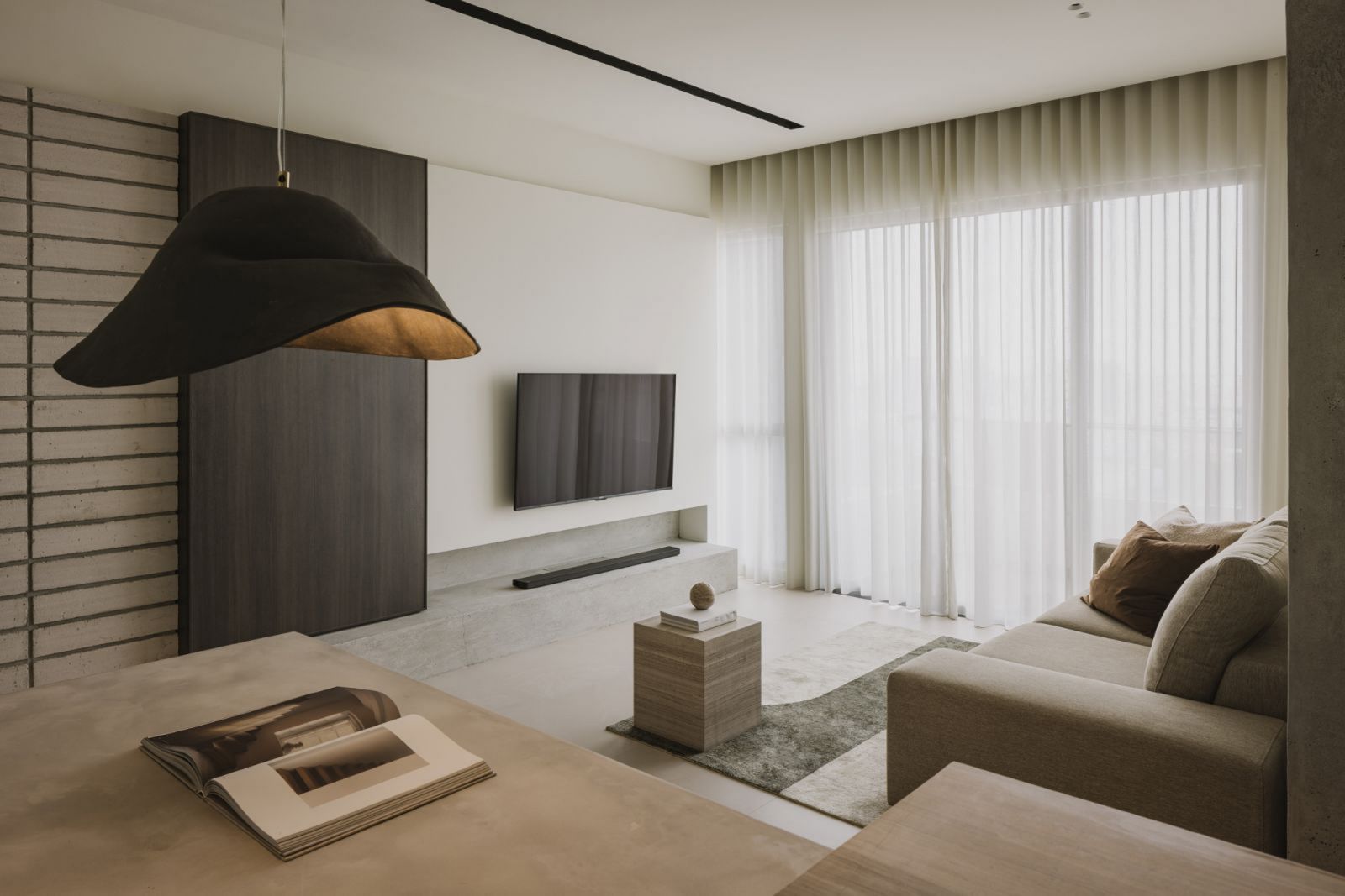 The living room at De Royale