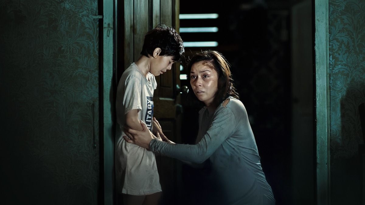Beauty Gonzalez is a 'final girl' in Netflix's Outside (Photo: Netflix)