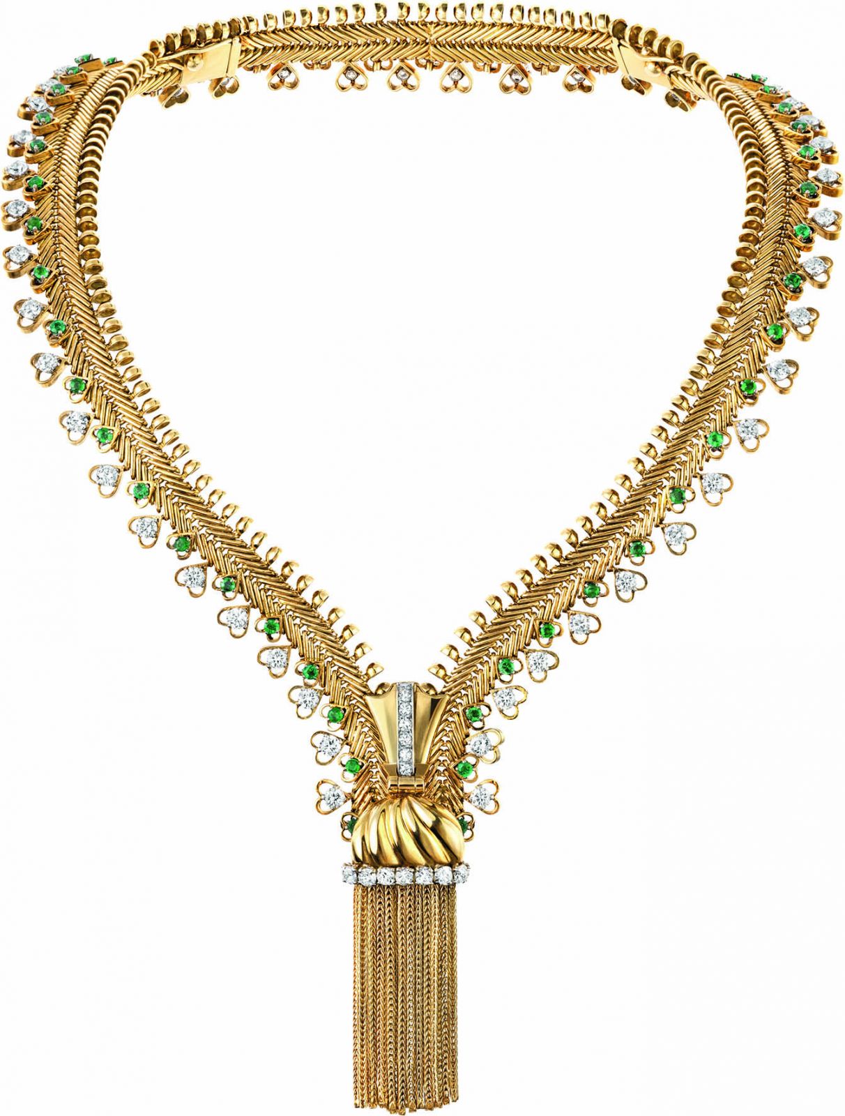 Zip項鍊(1952年)_Van Cleef & Arpels Collection。