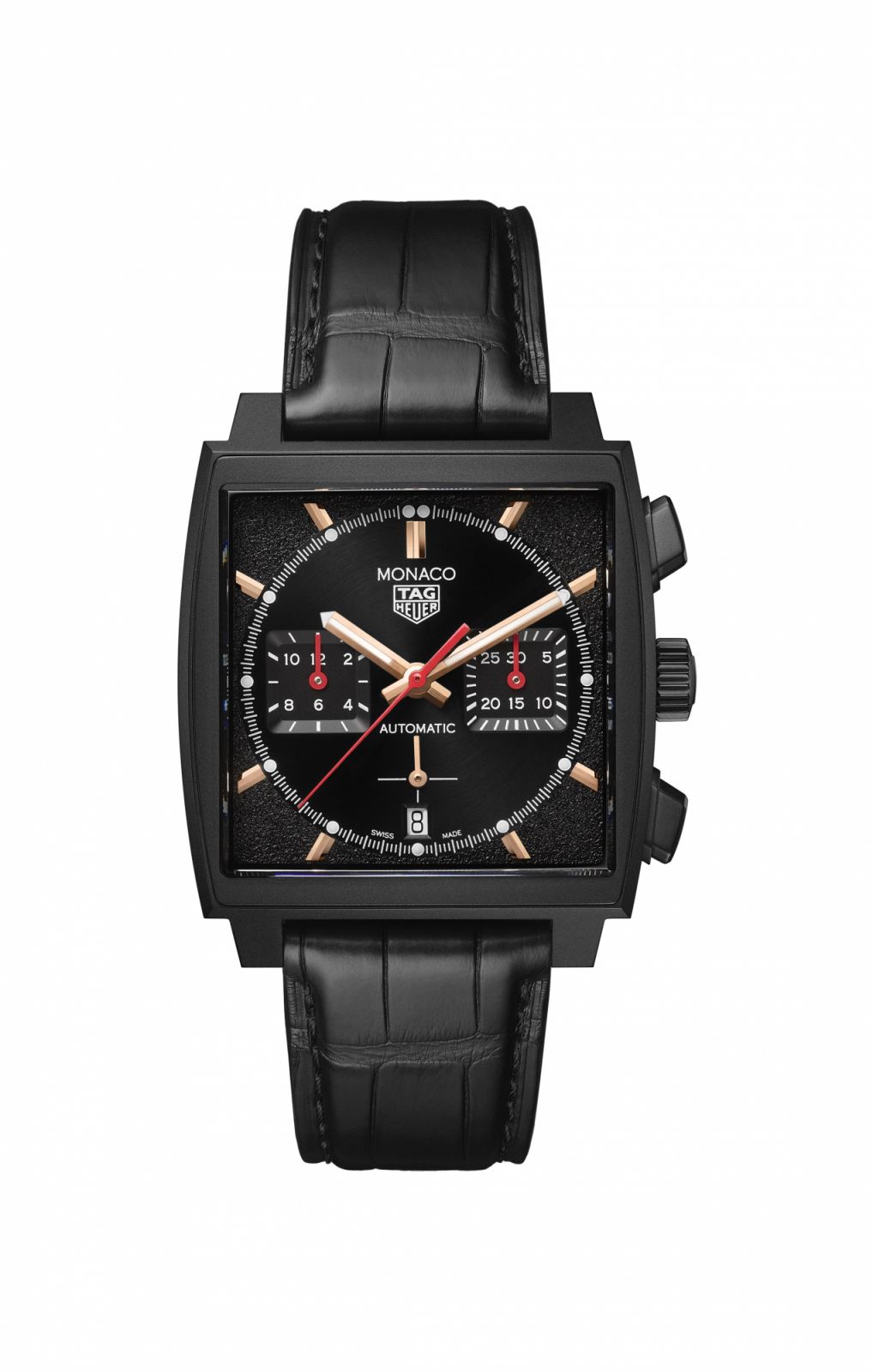 Tag Heuer Monaco 系列特別限量版腕錶。(Photo: Tag Heuer)