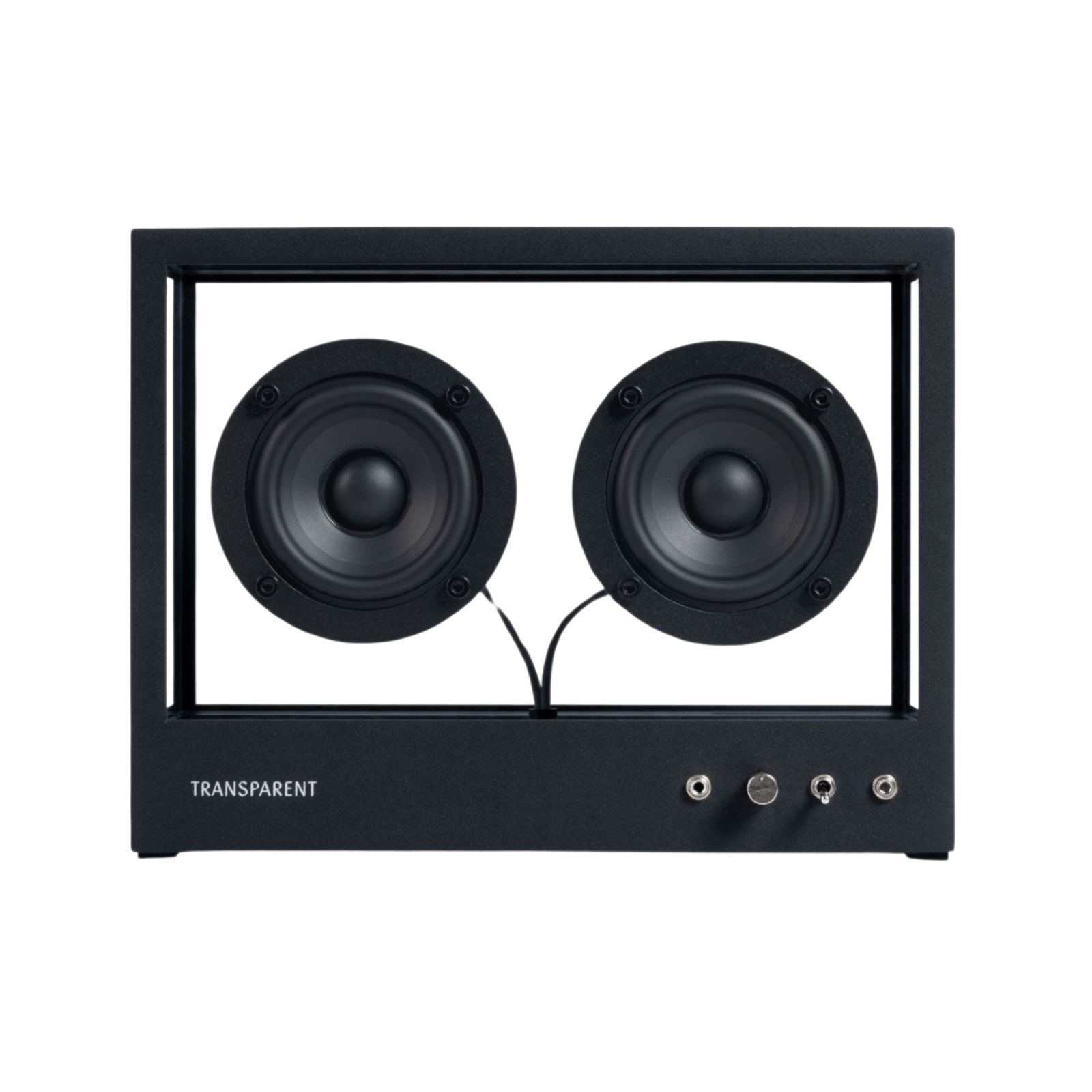 Transparent small speaker, from Finnish Design Shop