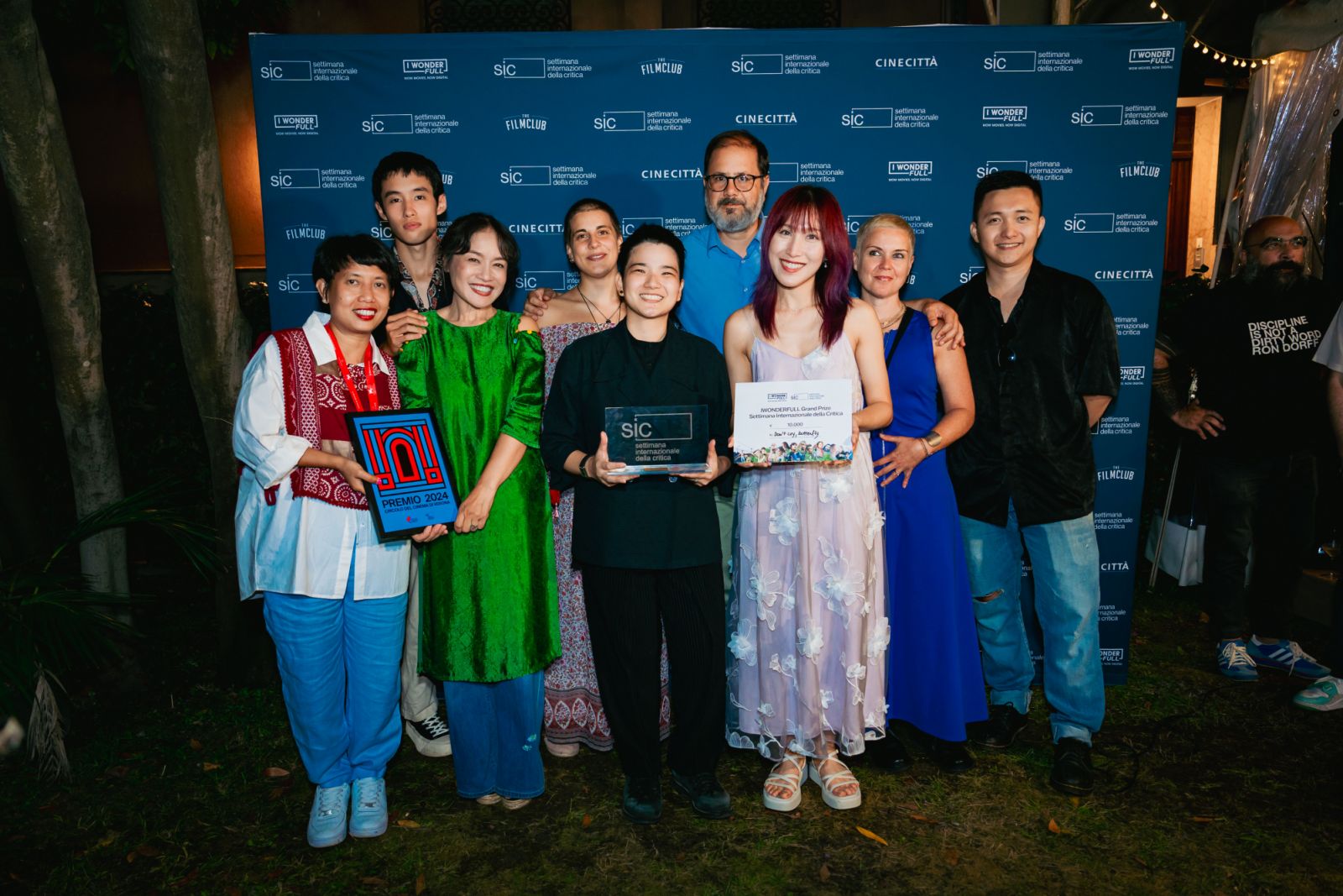 The Don’t Cry, Butterfly team at the Settimana Internazionale della Critica at the Venice International Film Festival 2024 (Photo: Tan Si En)