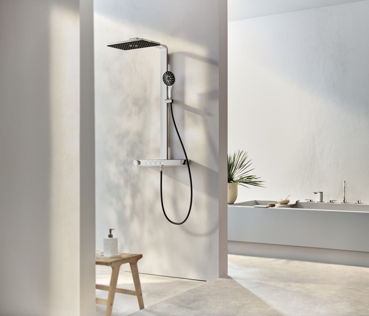 The Grohe Rainshower Aqua Pure Shower System