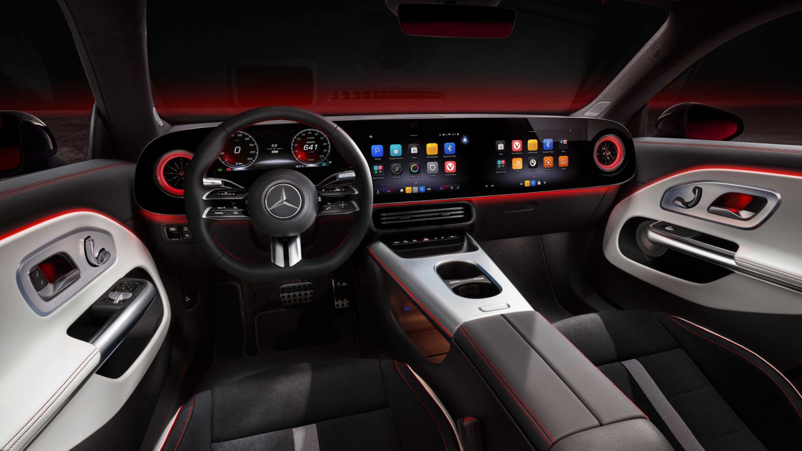 Mercedes-Benz 自主開發的全新 MB.OS 系統首度亮相,打造最聰明的數位座艙體驗(Photo:Mercedes-Benz)