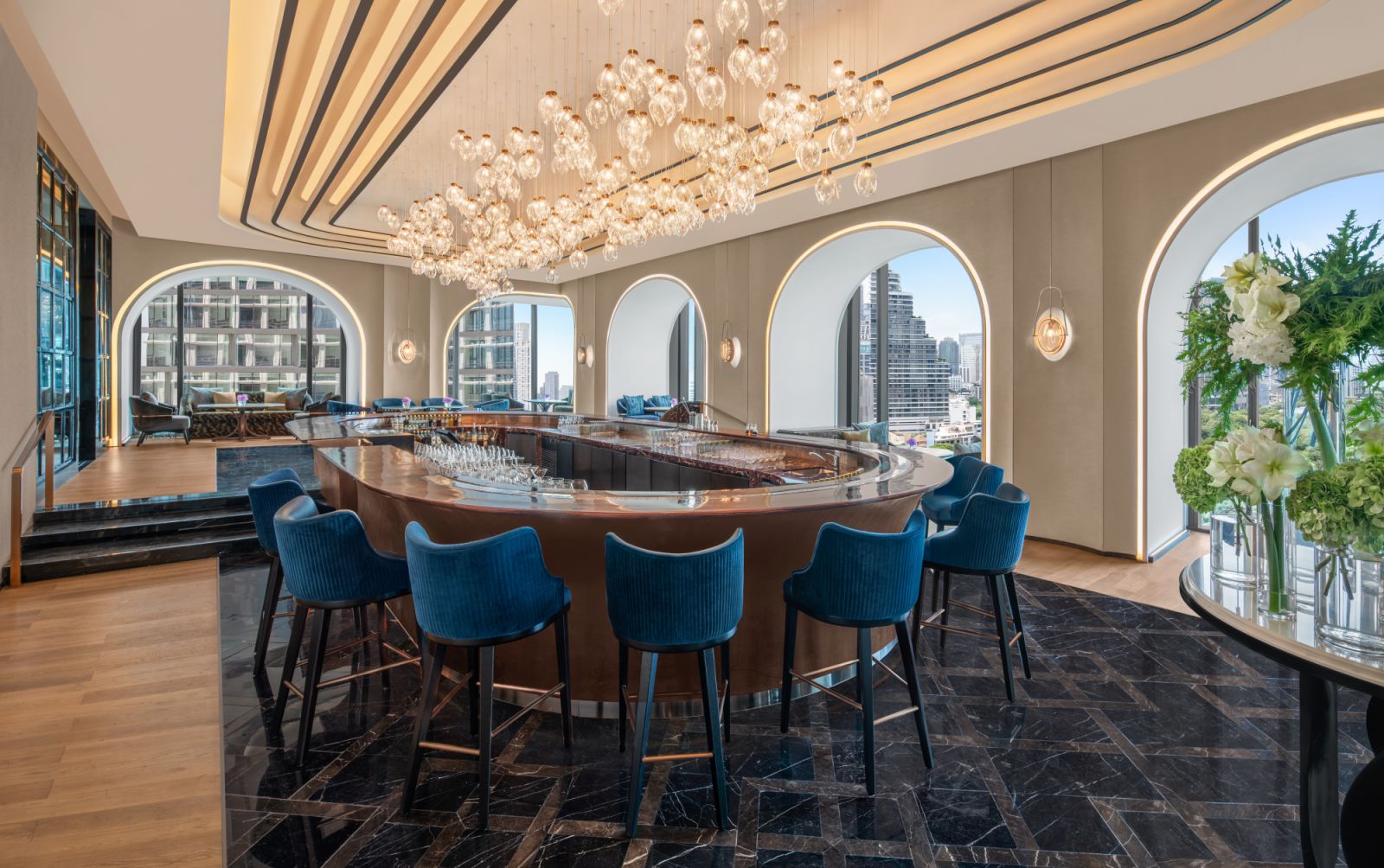 ดีไซน์ภายในโรงแรม The Ritz-Carlton Bangkok (ภาพ: The Ritz-Carlton Bangkok)