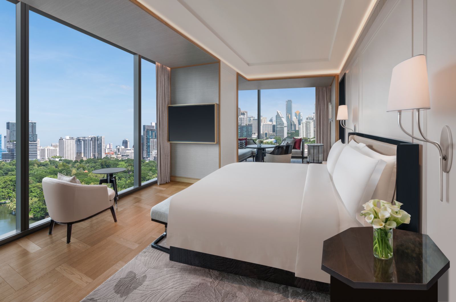 ดีไซน์ภายในห้องพักโรงแรม The Ritz-Carlton Bangkok (ภาพ: The Ritz-Carlton Bangkok)