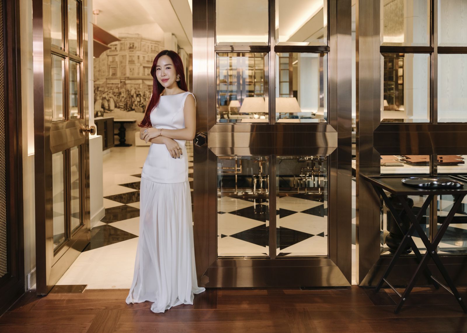 แอ เบญญาภา ศิริโสภณ Interior Designer มากฝีมือที่มีผลงานระดับไฮเอนด์มากมาย พาชมโรงแรม The Ritz-Carlton Bangkok (ภาพ: Worapon Teerawatvijit)