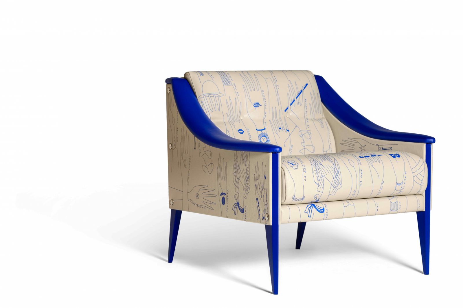 The limited edition Poltrona Frau Dezza armchair