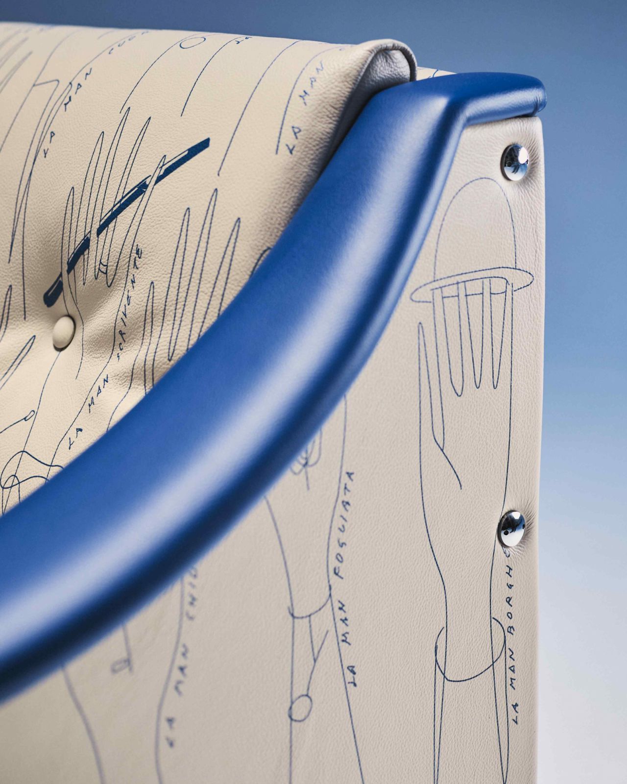 The sophisticated yet playful design consists of 26 stylised hands