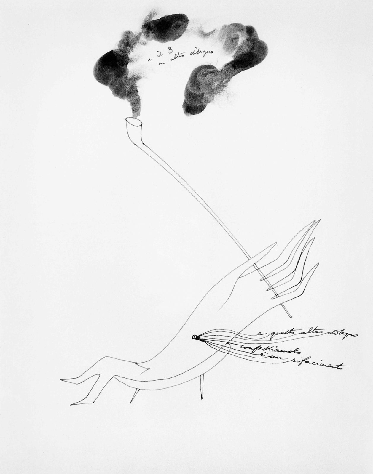 The illustations reflect the designer’s fascination with “the intelligence of hands”