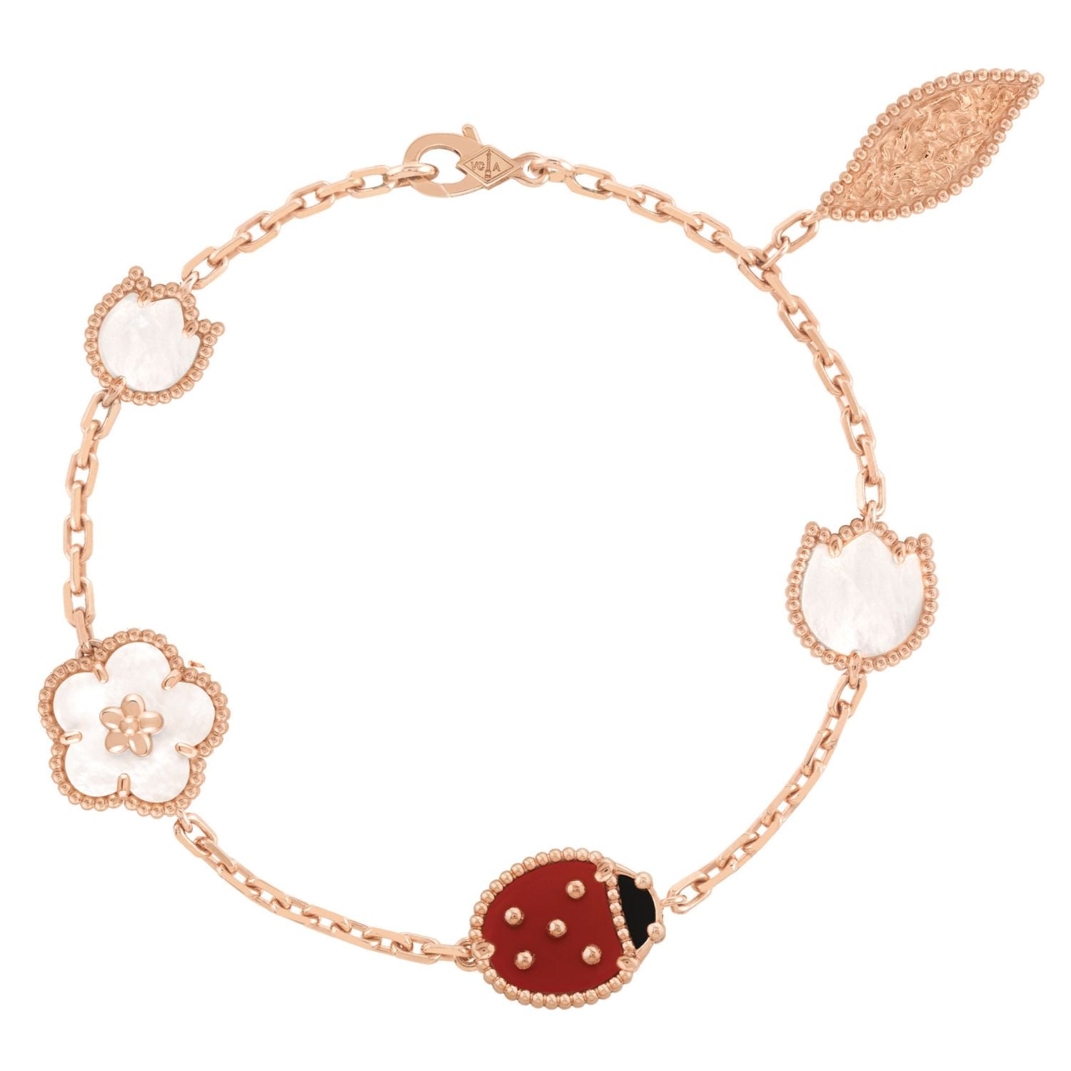 Van Cleef & Arpels Lucky Spring 5 motifs bracelet (Photo: courtesy of Van Cleef & Arpels)