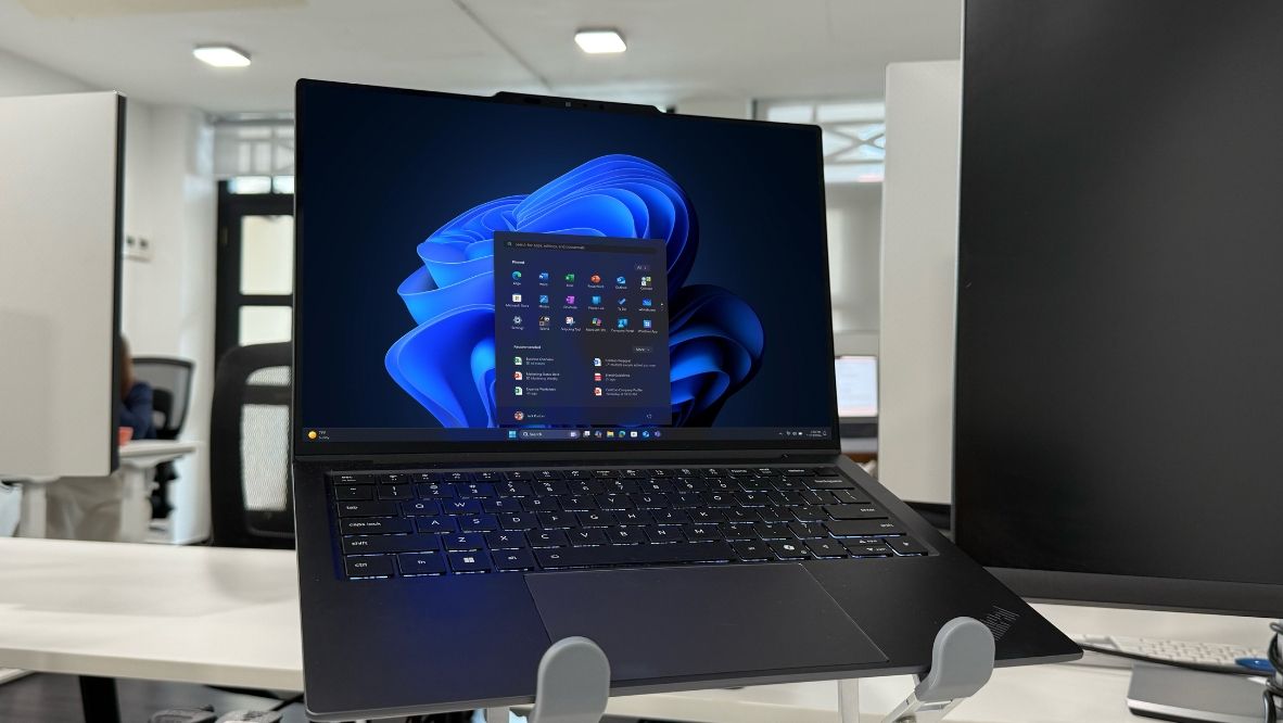 The Lenovo ThinkPad X9 Aura Edition is an AI-powered device with Microsoft Co-Pilot and powered by Intel (Photo: Valerie Lim)