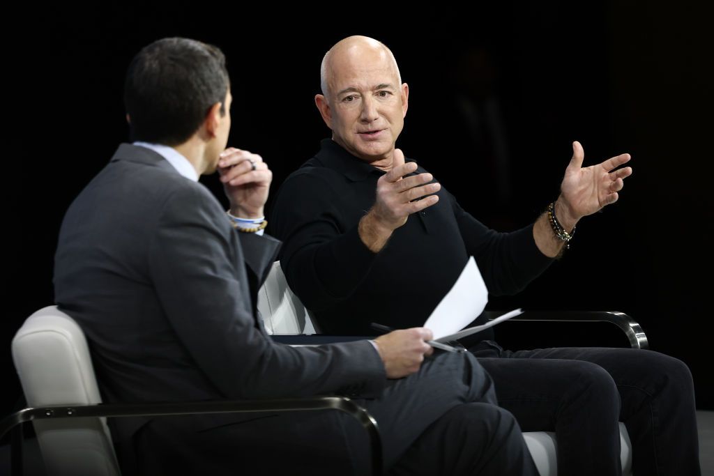 Jeff Bezos, founder and executive chairman of Amazon.(Photo:Getty Images)