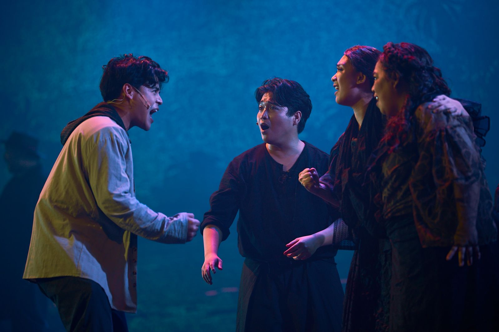 The cast of ‘Liwanag sa Dilim’ on stage (Photo: Reine Paisley)