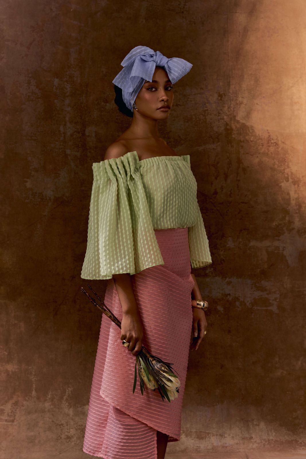 The Raja top and Knoop skirt from the 'Protea' collection (Photo: Artu Nepomuceno)
