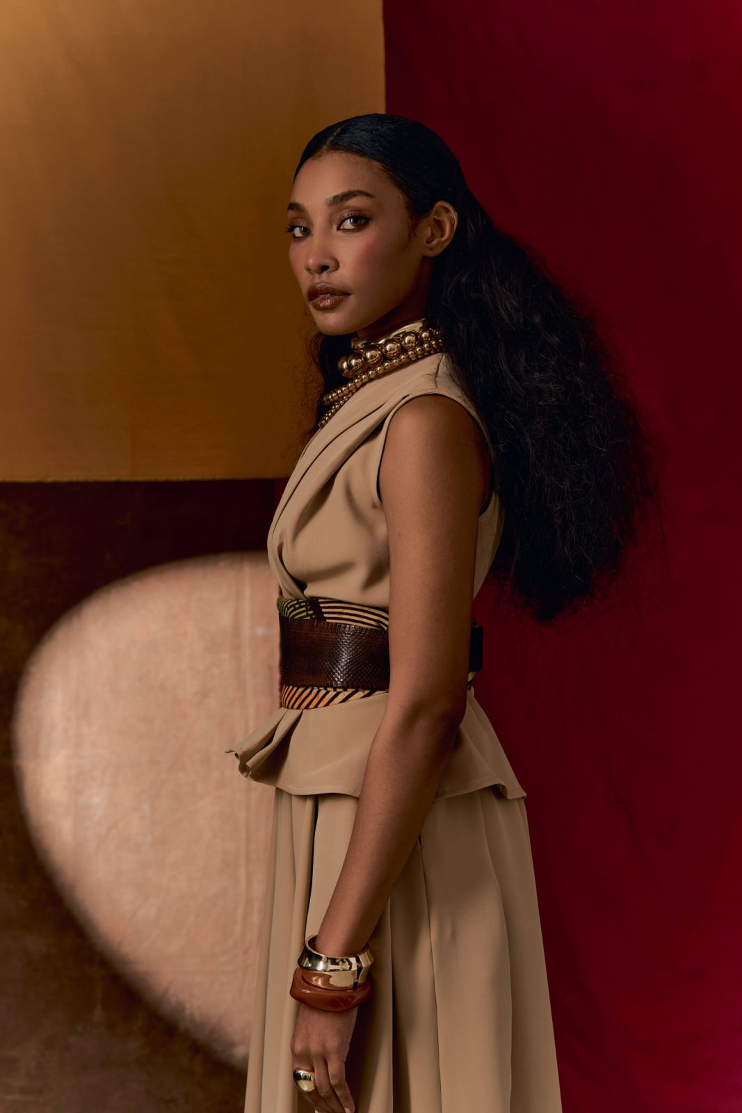 The Aida jumpsuit from the 'Protea' collection (Photo: Artu Nepomuceno)