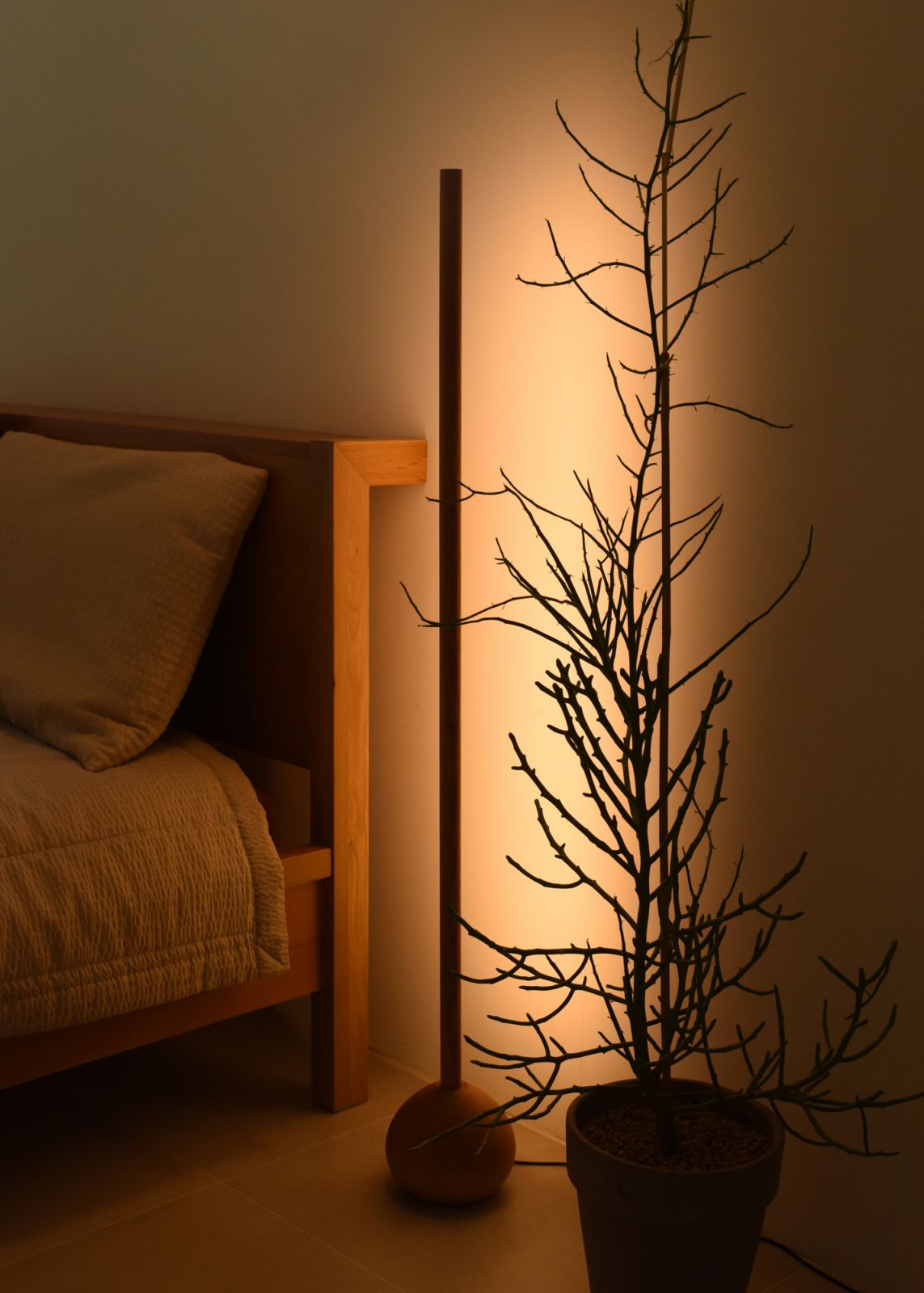 The Eden Living Chestnut Lamp