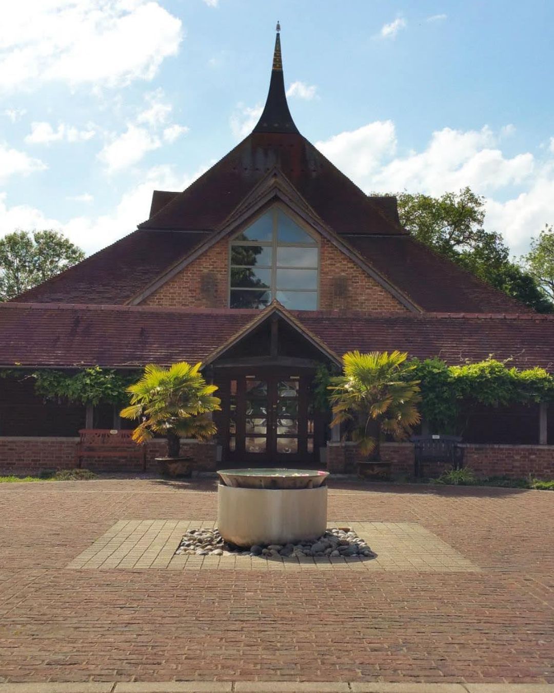 Koh attended the Amaravati Buddhist monastery in UK (Photo: Koh Kai Xin)