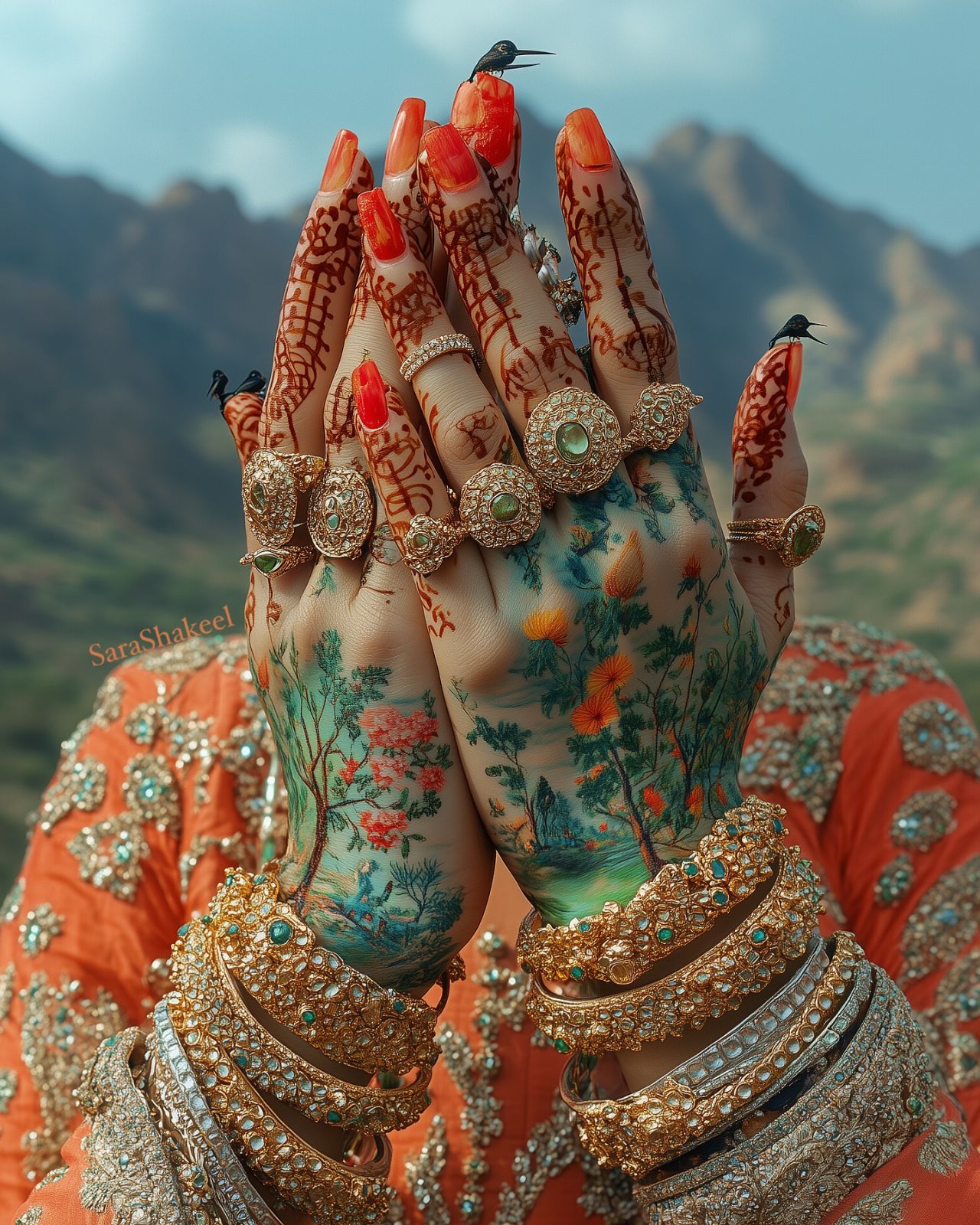 In a vibrant clash of Pakistani traditions, sparkles and innovation, artist Sara Shakeel brings crystals and conversations to Hong Kong
