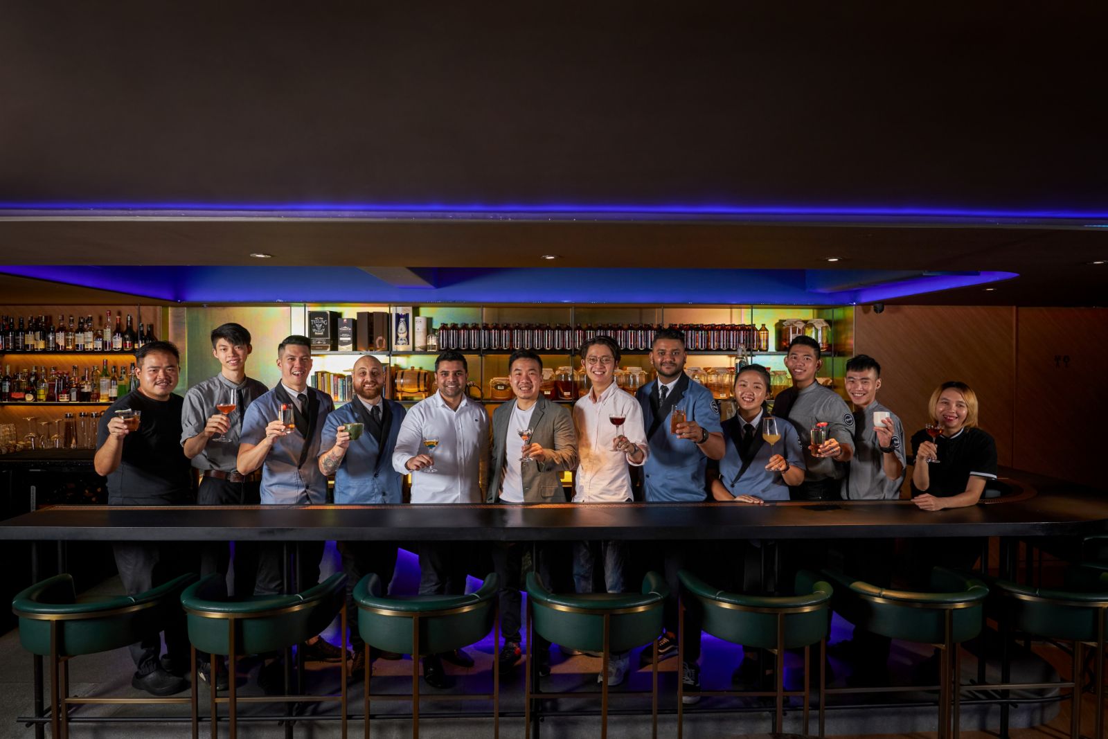 The team behind Reka:Bar (Image: Nick Choo)