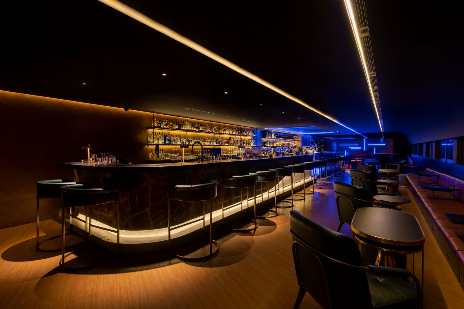 Interior of Reka:Bar (Image: Nick Choo)