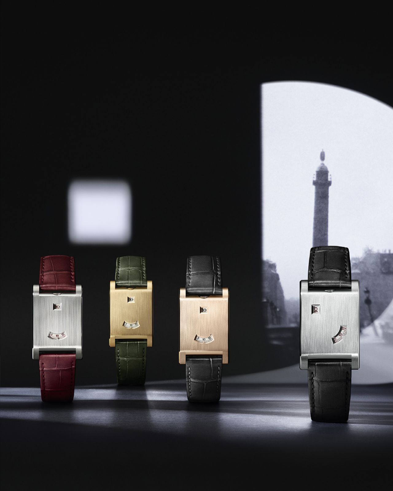 The Cartier Privè’s take on the iconic Tank à Guichets