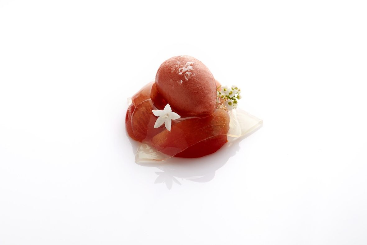 Ensalada de tomate y atun