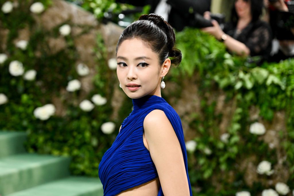 Jennie Kim at the 2024 Met Gala: "Sleeping Beauties: Reawakening Fashion" held at The Metropolitan Museum of Art on May 6, 2024 in New York City. (Photo by Gilbert Flores/Variety via Getty Images)