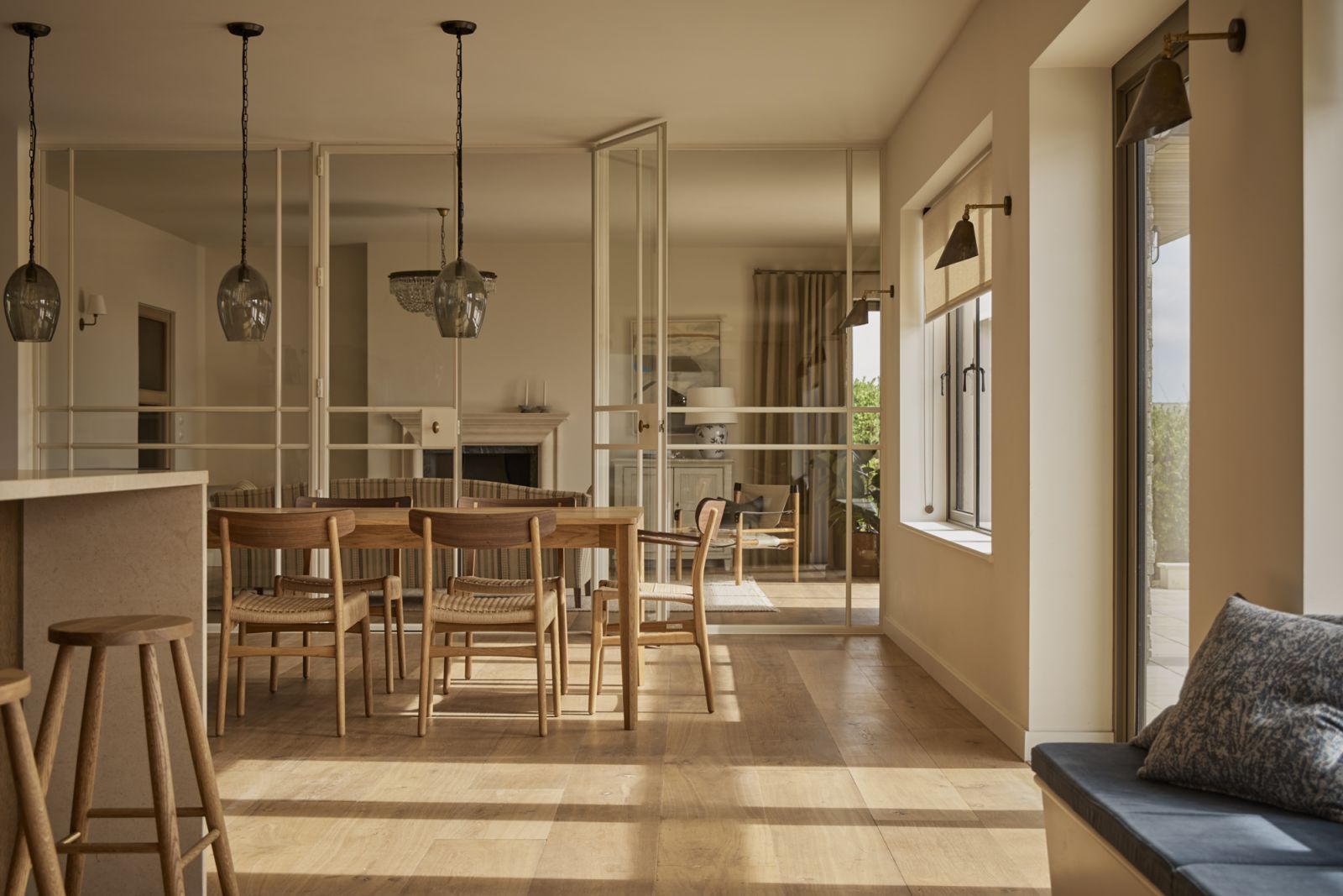 A warm and modern seaside retreat where family and friends could gather for holidays and long weekends