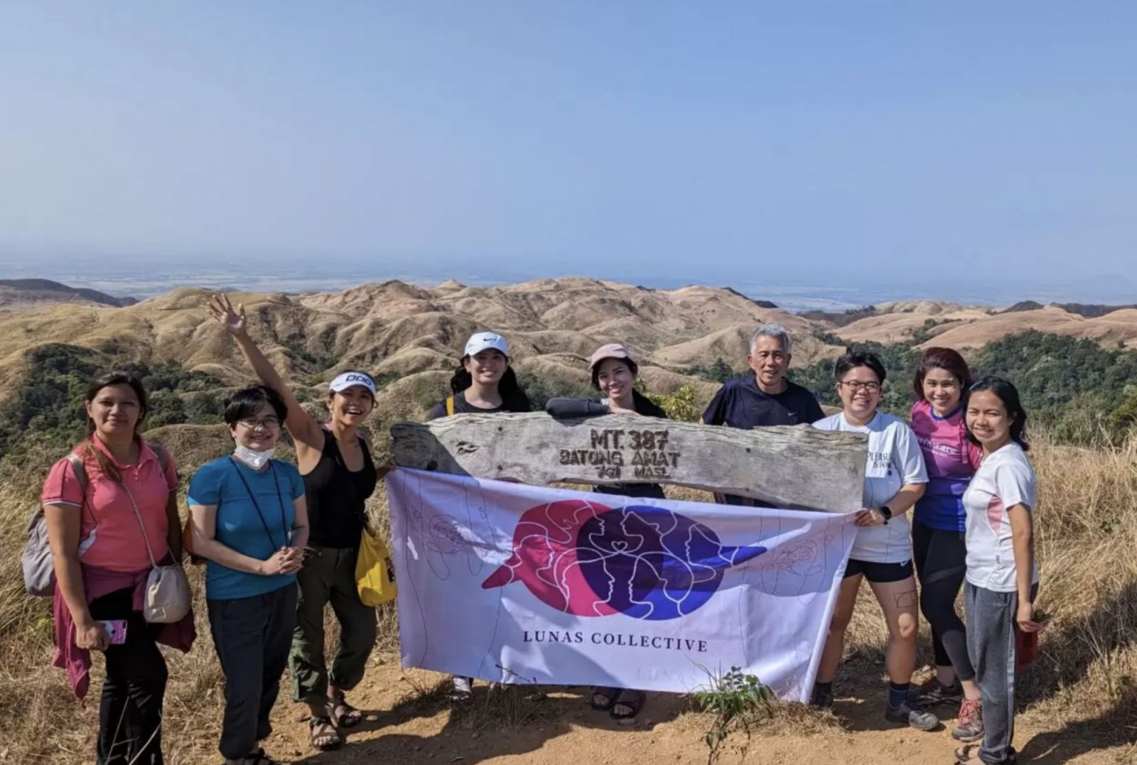 Lunas Collective community at Mount Batong Amat