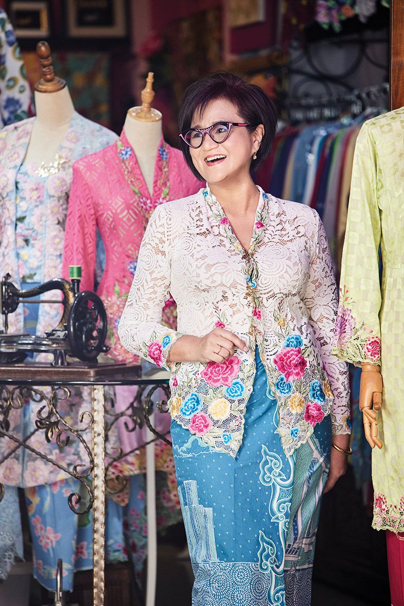 Ratianah Tahir, the founder-designer of Kebaya by Ratianah