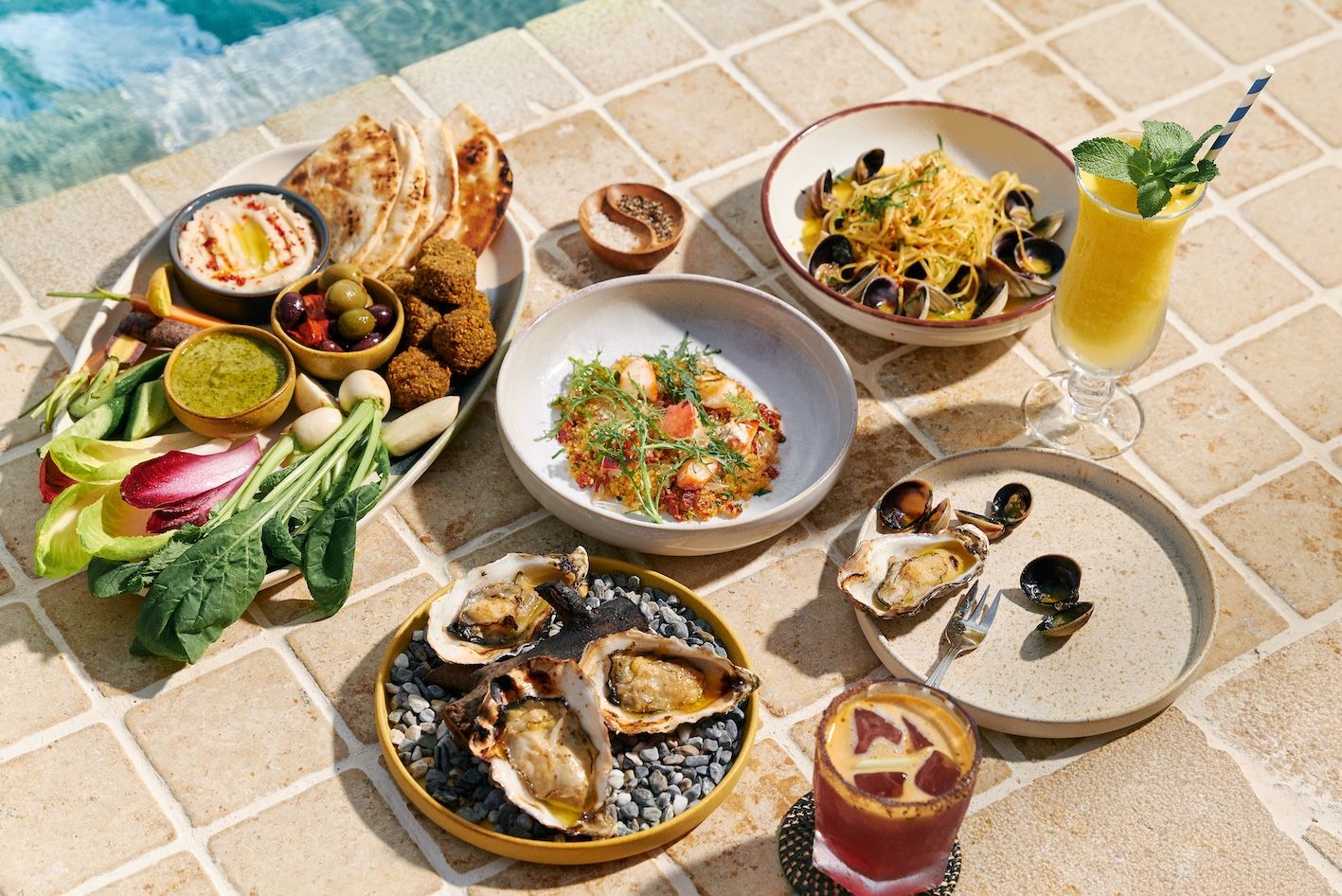 Updated menu which reflects the new direction of Tanjong Beach Club
